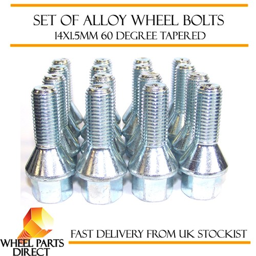 Wheel bolts 14x1 nuts - 14x1.5,