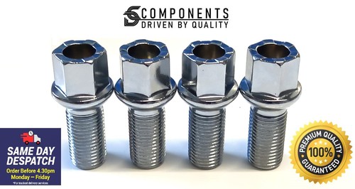 Silver audi wheel bolts for - silver,