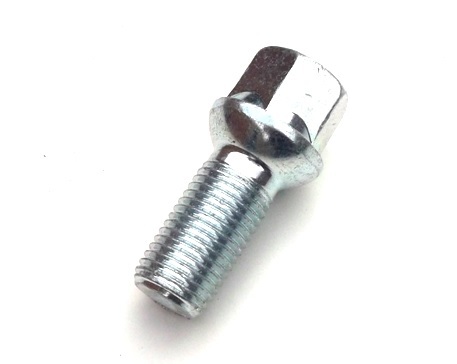Silver wheel bolt - wheel,
